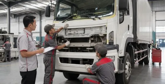Las Body Truk- Area yang Sering Rusak dan Cara Penanganannya