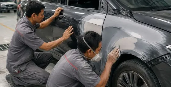 Perbedaan Ketok Magic dan Body Repair Profesional